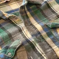 画像10029：★SEARSシアーズヴィンテージオンブレシャツ赤黒ＸＬ★ピルグリムペニーズタウンクラフトＵＳＡ製アメリカ製★古着屋オクトパスホールド★