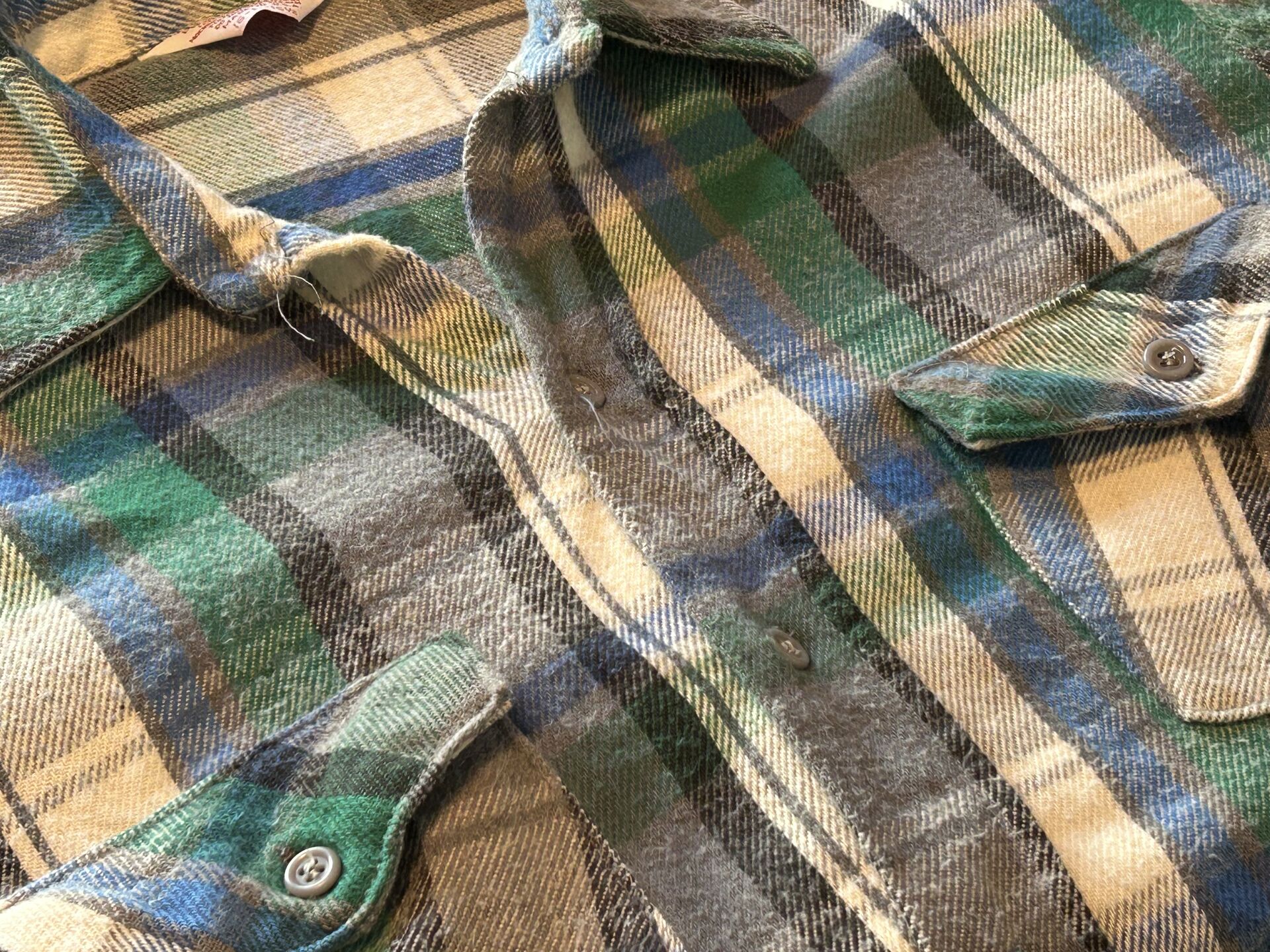 ★SEARSシアーズヴィンテージオンブレシャツ赤黒ＸＬ★ピルグリムペニーズタウンクラフトＵＳＡ製アメリカ製★古着屋オクトパスホールド★