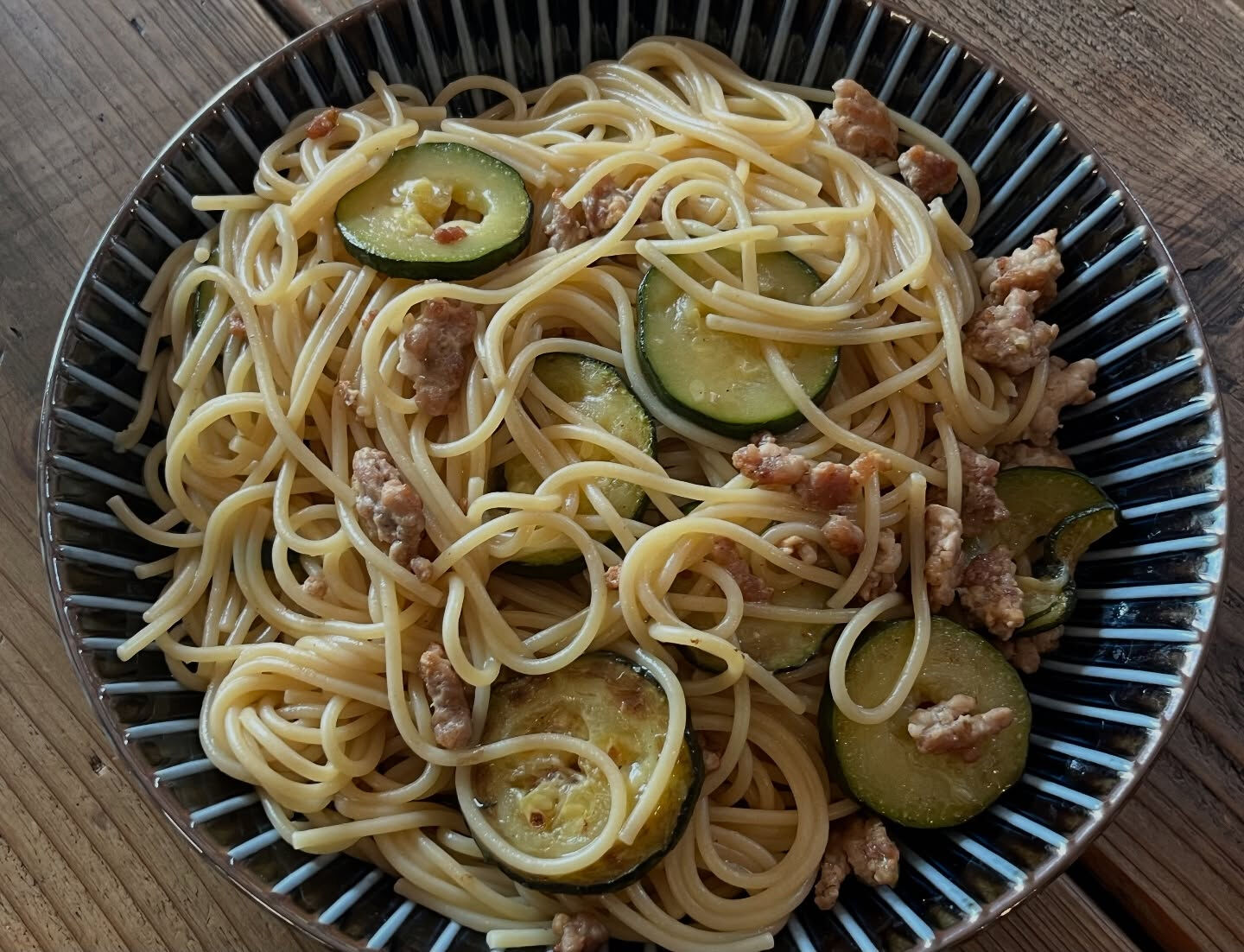 ズッキーニのパスタ🍝