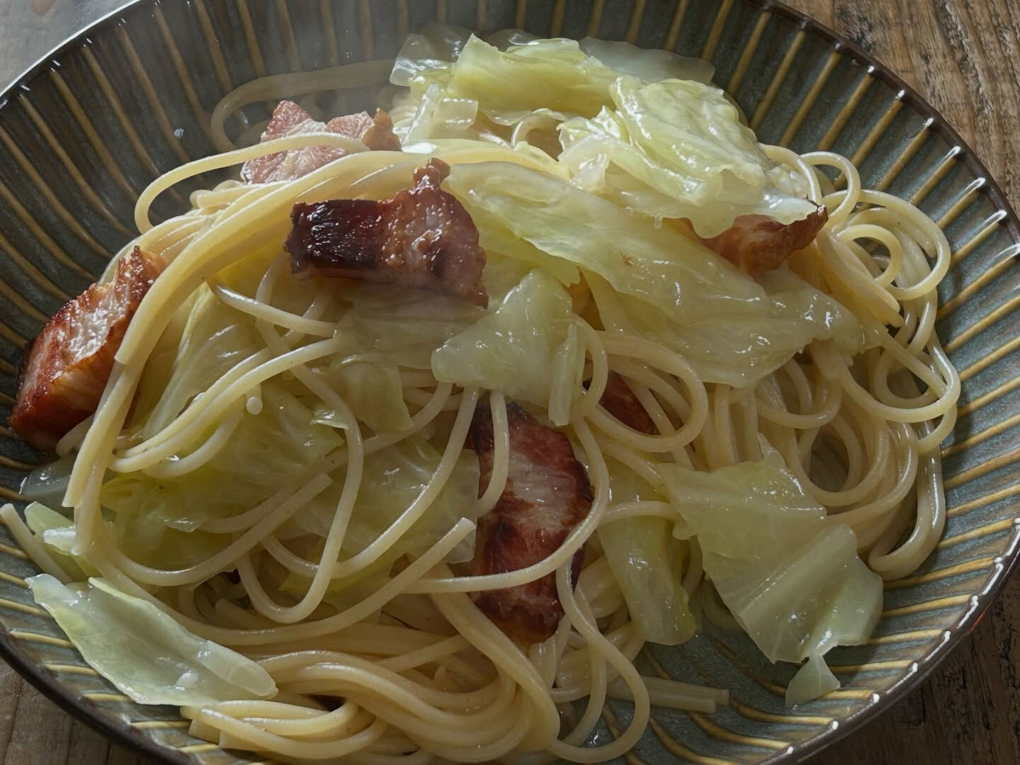 本日の昼飯パスタはこれ🍝