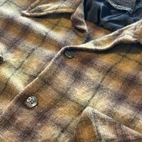 画像9178：★SEARSシアーズヴィンテージオンブレシャツ赤黒ＸＬ★ピルグリムペニーズタウンクラフトＵＳＡ製アメリカ製★古着屋オクトパスホールド★