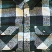 画像9449：★SEARSシアーズヴィンテージオンブレシャツ赤黒ＸＬ★ピルグリムペニーズタウンクラフトＵＳＡ製アメリカ製★古着屋オクトパスホールド★