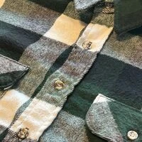 画像9456：★SEARSシアーズヴィンテージオンブレシャツ赤黒ＸＬ★ピルグリムペニーズタウンクラフトＵＳＡ製アメリカ製★古着屋オクトパスホールド★