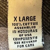 画像9701：★SEARSシアーズヴィンテージオンブレシャツ赤黒ＸＬ★ピルグリムペニーズタウンクラフトＵＳＡ製アメリカ製★古着屋オクトパスホールド★