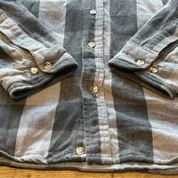 画像9705：★SEARSシアーズヴィンテージオンブレシャツ赤黒ＸＬ★ピルグリムペニーズタウンクラフトＵＳＡ製アメリカ製★古着屋オクトパスホールド★