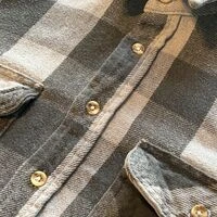 画像9706：★SEARSシアーズヴィンテージオンブレシャツ赤黒ＸＬ★ピルグリムペニーズタウンクラフトＵＳＡ製アメリカ製★古着屋オクトパスホールド★