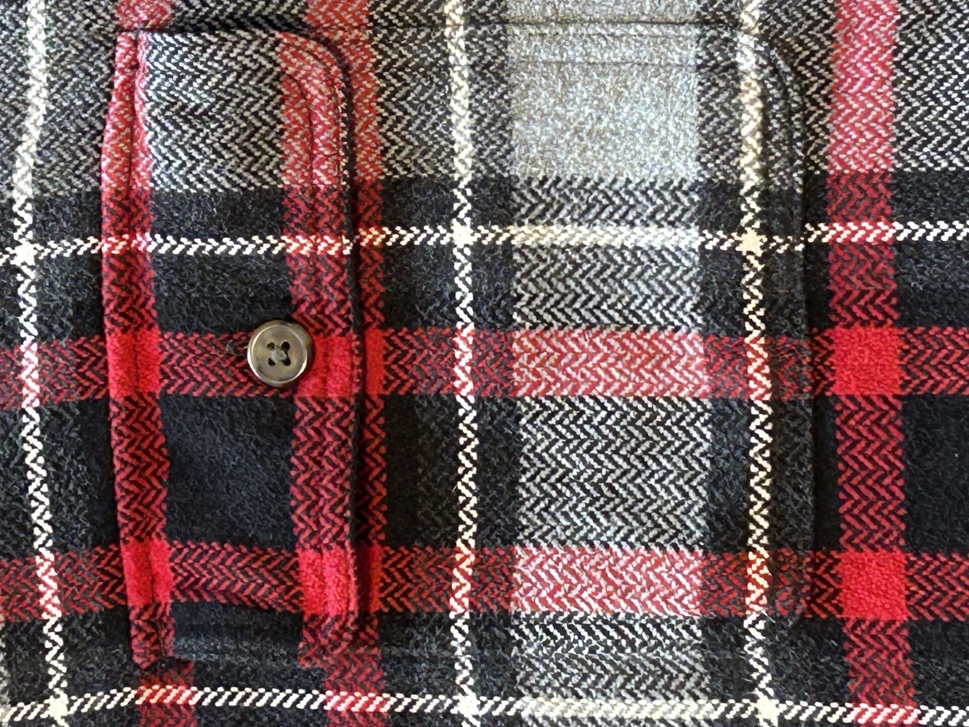 ★SEARSシアーズヴィンテージオンブレシャツ赤黒ＸＬ★ピルグリムペニーズタウンクラフトＵＳＡ製アメリカ製★古着屋オクトパスホールド★