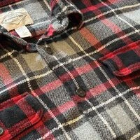 画像9781：★SEARSシアーズヴィンテージオンブレシャツ赤黒ＸＬ★ピルグリムペニーズタウンクラフトＵＳＡ製アメリカ製★古着屋オクトパスホールド★