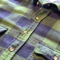 画像9830：★SEARSシアーズヴィンテージオンブレシャツ赤黒ＸＬ★ピルグリムペニーズタウンクラフトＵＳＡ製アメリカ製★古着屋オクトパスホールド★