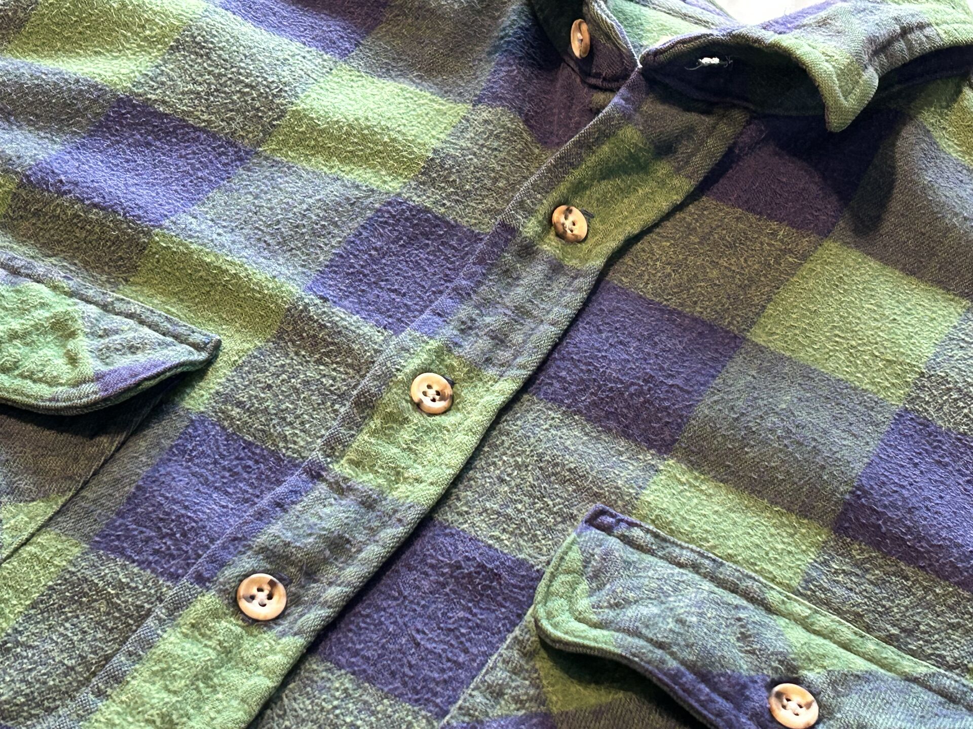 ★SEARSシアーズヴィンテージオンブレシャツ赤黒ＸＬ★ピルグリムペニーズタウンクラフトＵＳＡ製アメリカ製★古着屋オクトパスホールド★