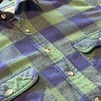 画像9831：★SEARSシアーズヴィンテージオンブレシャツ赤黒ＸＬ★ピルグリムペニーズタウンクラフトＵＳＡ製アメリカ製★古着屋オクトパスホールド★