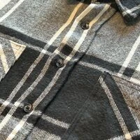 画像9867：★SEARSシアーズヴィンテージオンブレシャツ赤黒ＸＬ★ピルグリムペニーズタウンクラフトＵＳＡ製アメリカ製★古着屋オクトパスホールド★