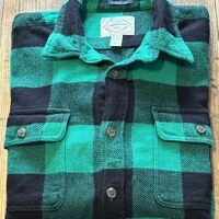 画像9948：★SEARSシアーズヴィンテージオンブレシャツ赤黒ＸＬ★ピルグリムペニーズタウンクラフトＵＳＡ製アメリカ製★古着屋オクトパスホールド★