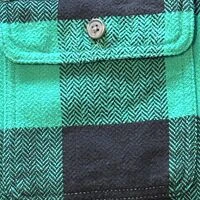 画像9951：★SEARSシアーズヴィンテージオンブレシャツ赤黒ＸＬ★ピルグリムペニーズタウンクラフトＵＳＡ製アメリカ製★古着屋オクトパスホールド★