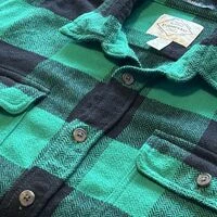 画像9955：★SEARSシアーズヴィンテージオンブレシャツ赤黒ＸＬ★ピルグリムペニーズタウンクラフトＵＳＡ製アメリカ製★古着屋オクトパスホールド★