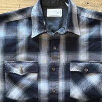 画像9985：★SEARSシアーズヴィンテージオンブレシャツ赤黒ＸＬ★ピルグリムペニーズタウンクラフトＵＳＡ製アメリカ製★古着屋オクトパスホールド★