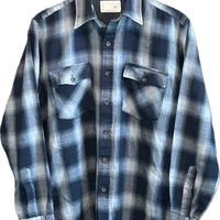 画像9994：★SEARSシアーズヴィンテージオンブレシャツ赤黒ＸＬ★ピルグリムペニーズタウンクラフトＵＳＡ製アメリカ製★古着屋オクトパスホールド★